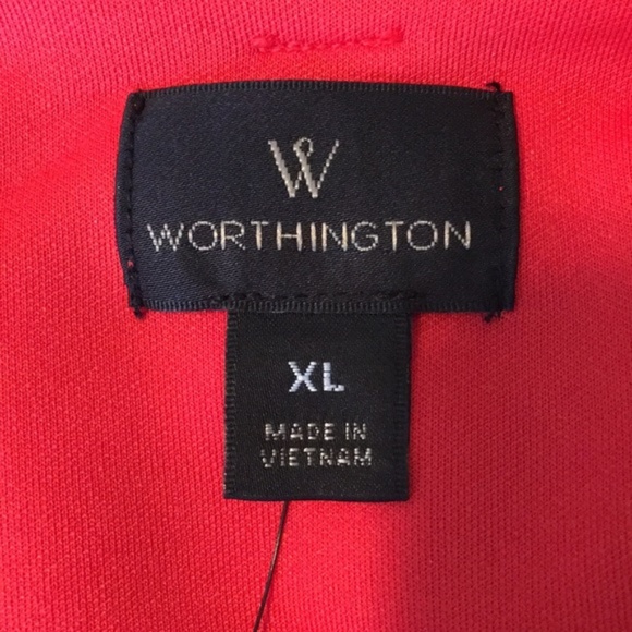 LIKE NEW! Worthington Peek-A-Boo Top - Picture 2 of 4